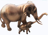 9 inch Mother Elephant with baby Elephant