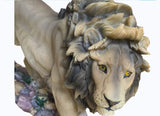 18" Resin Lion